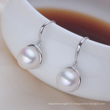 Boucles d&#39;oreilles en perles d&#39;eau douce